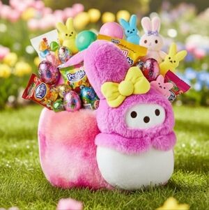 Peeps X My Melody Plush Basket